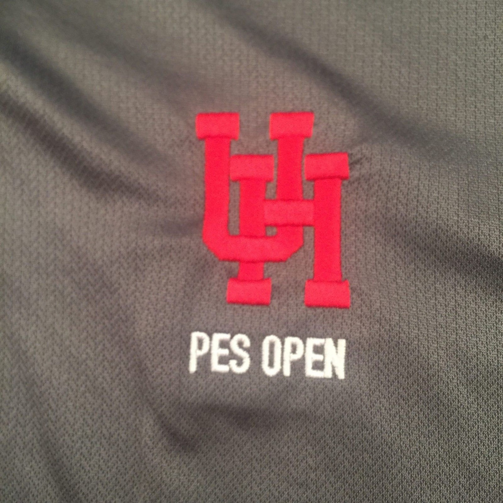 Nike Golf Mens Dri Fit Polo Shirt U of H Size M - Picture 4 of 7